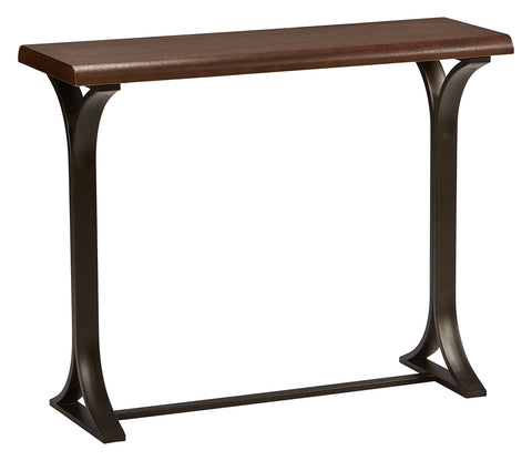 International Caravan 39 in. Rectangular Wood Console Table