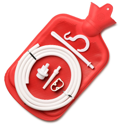 Cleanstream Douche & Enema Kit: Reusable Water Bottle Bag for Feminine Care, Vaginal Douche, Colon Cleanse & Anal Hygiene.