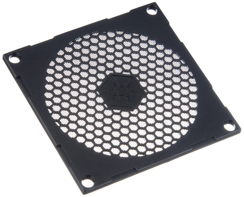 SilverStone Technology FF81 80mm Standard Fan Filter with Honeycomb Grille, black, SST-FF81B