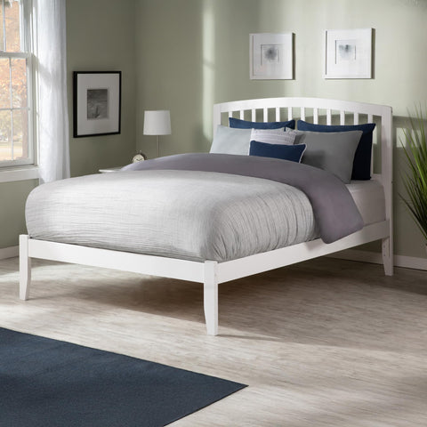 AFI, Richmond Full Platform Bed, White