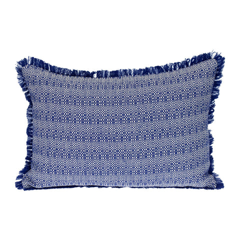 Parkland Collection Transitional Stripes Blue 14" x 20" Pillow