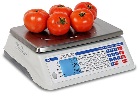 Price Computing Scale, Electronic, 13.4" W x 13.4" D, 240 oz capacity