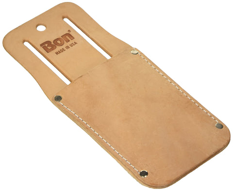 Bon Leather Trowel Holster – Top Grain Leather Tool Holder for Margin & Caulking Trowels – Fits Up to 3.5” Trowels