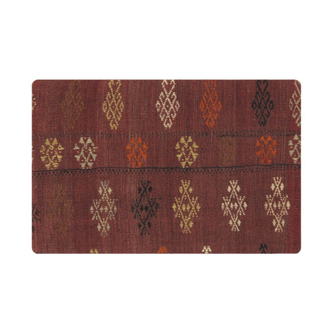 Pasargad Home Vintage Turkish Accent Pillowcase Multicolor - 15" x 24"