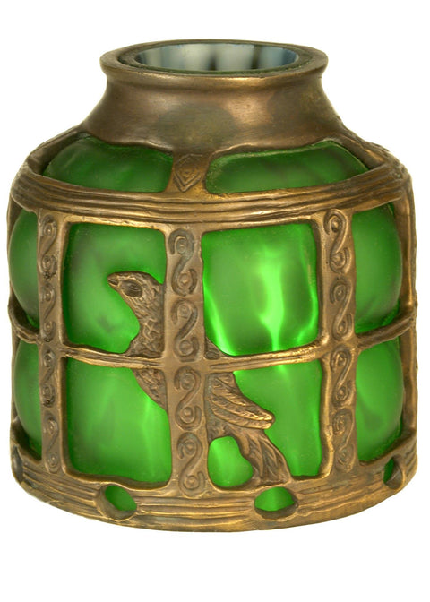 Meyda Lighting Bird Cage Shade in Green