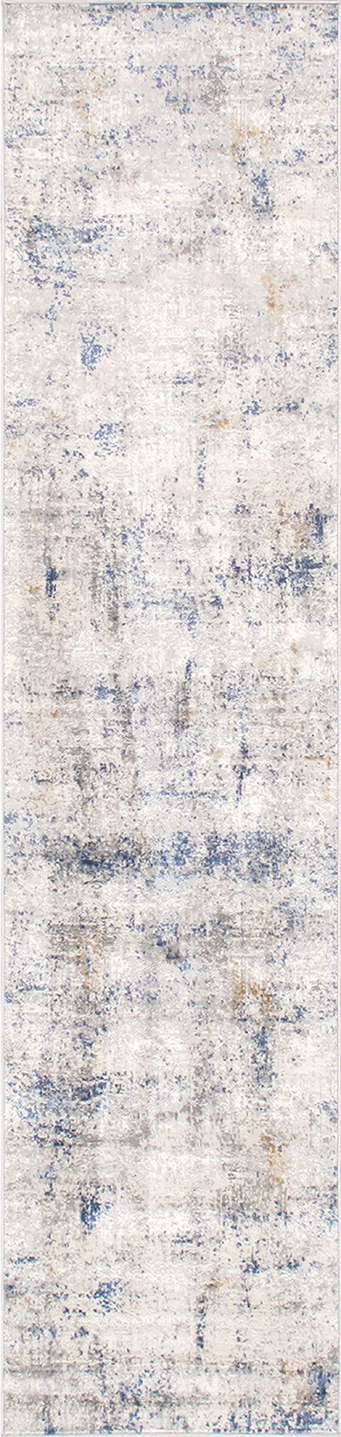 Pasargad Home Efes Design Turkish Area Rug, L. Grey and L. Blue Fabric Rugs for Living Room, Bedroom, Home Dining- 2' 6" X 8' 0"