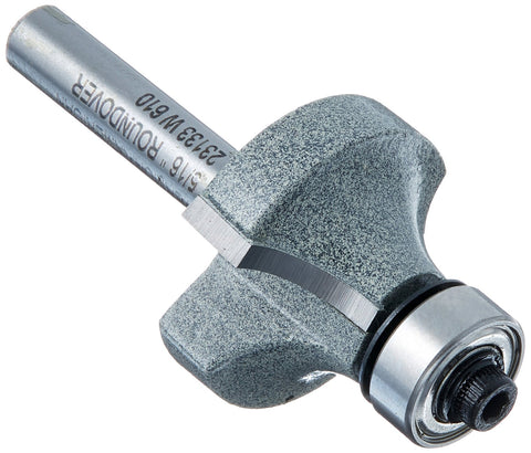 Vermont American 23133 5/16-Inch Radius Carbide Tipped Roundover and Bead Router Bit, 2-Inch Ball Bearing 2-Flute 1/4-Inch Shank