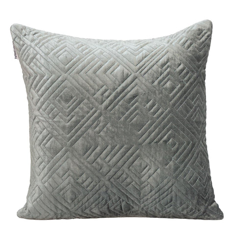 Parkland Collection Eris Transitional Charcoal Throw Pillow