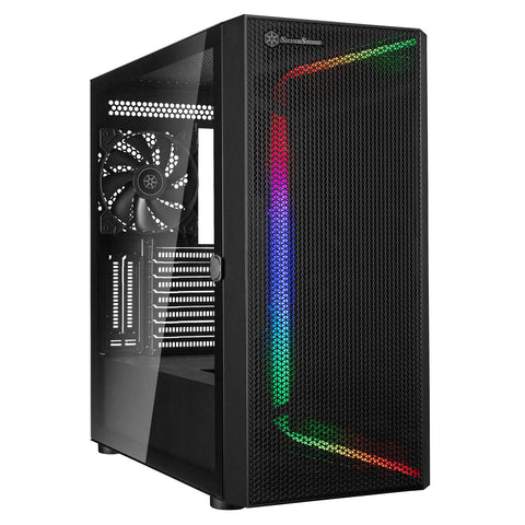 Silverstone Technology SETA H1 E-ATX Tower case with Two 160mm Front Fans & one 140mm Rear Fan, SST-SEH1B-G