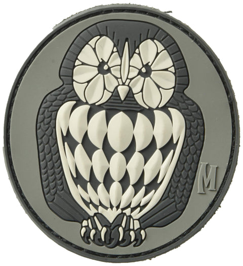 Maxpedition Gear Owl Patch, Swat, 3 x 2.75-Inch