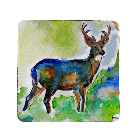 Betsy Drake Betsy's Deer Coaster Set of 4