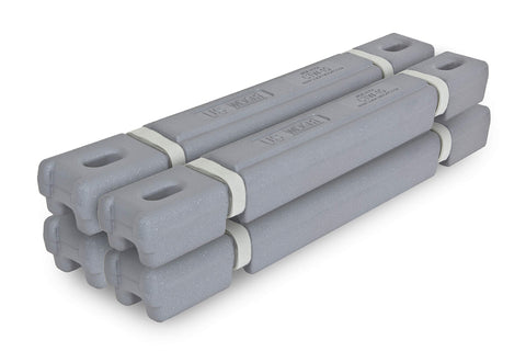 US Weight Four 15 lb. Ingot Canopy Weights Secure Tents, Canopies, and Umbrellas at Outdoor Events