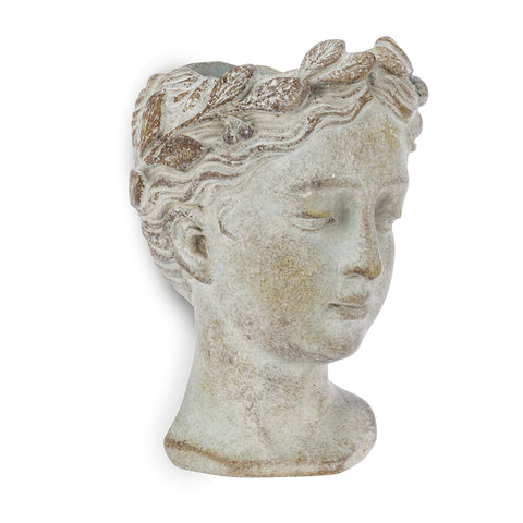 Abbott Collection Small Woman Head Wall Planter