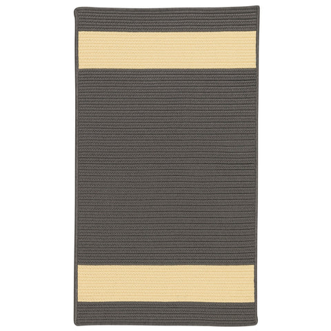 Colonial Mills Aurora Area Rug 5' x 7' Grey Yellow