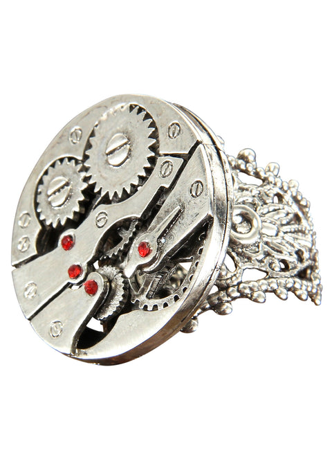Elope Standard Watch Gear Ring, Silver