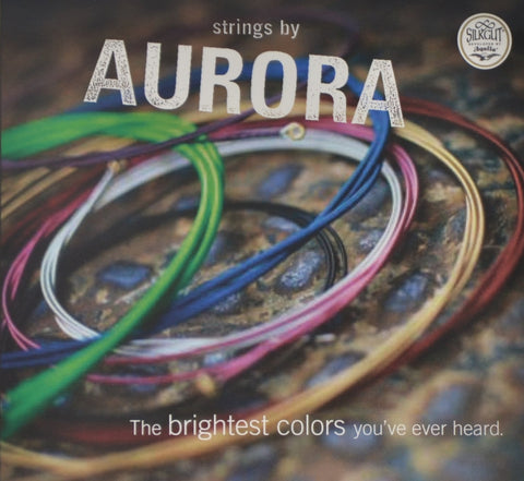 Ukulele Strings - Aurora, Soprano, Colored, Gauge: .024 - .025, Color: Multi-Col