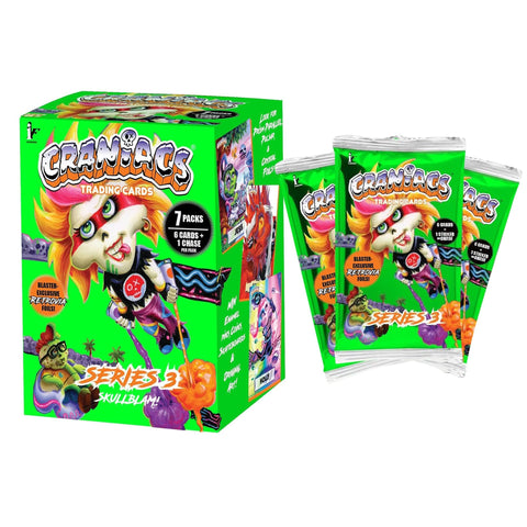 CRANIACS TRADING CARDS SERIES 3 SKULLBLAM BLASTER BOX