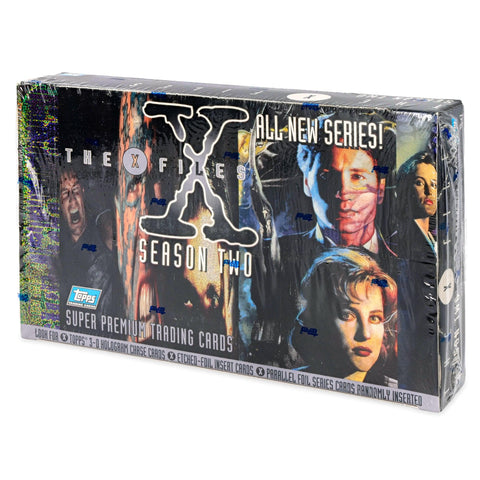 Topps X-Files Season Two Super Premium Trading Cards Sealed Box of 36 Packs