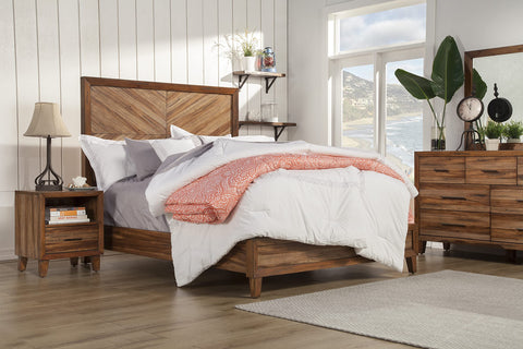 Origins by Alpine Trinidad Bed Queen Toffee