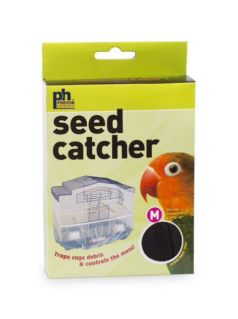 Prevue Pet Products 821B Mesh Bird Seed Catcher, Black, Medium/8"