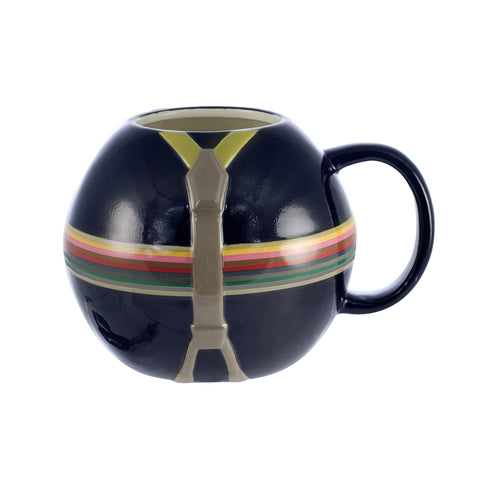 Doctor Who 13th Doctor Mug with Rainbow Stripes - Time for a Change Jodie Whittaker- Detailed Design