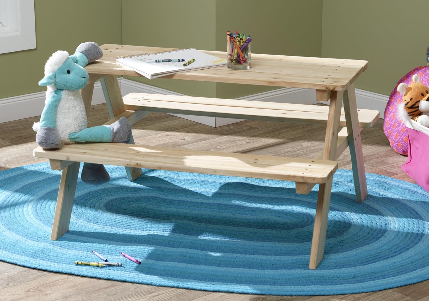 Wooden Kids Picnic Table