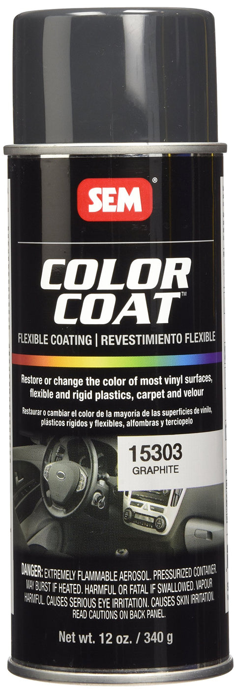 SEM Products 15303 Graphite Color Coat - 12 fl. oz.