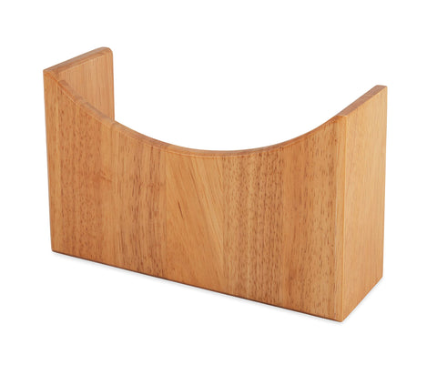 Camco Oak Accents Wall Organizer- Mountable Organizer Stores Tablets, Magazines, Books, Headphones and More, Easy Set Up - Oak Wood Finish (43483)