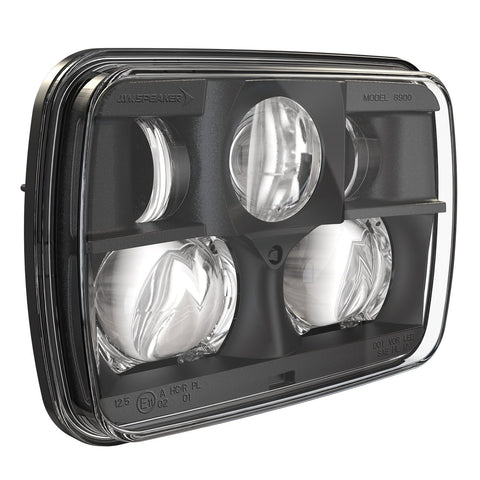 J.W. SPEAKER 8900-Ev2 12/24V Dot/Ece Non-HTD Black