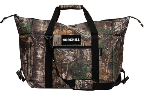 NorChill 48 Can Insulated Soft Sided Cooler, Realtree Xtra Camo