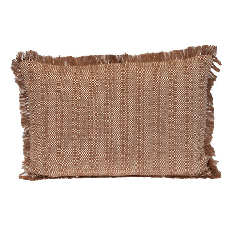 Parkland Collection Transitional Stripes Brown 14" x 20" Pillow