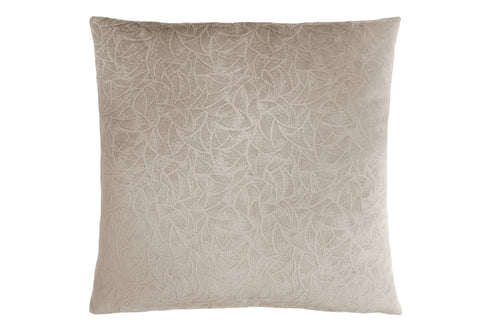 Monarch Specialties I 9254 Pillows, 18 X 18 Square, Insert Included, Decorative Throw, Accent, Sofa, Couch, Bedroom, Polyester, Hypoallergenic, Beige, Modern