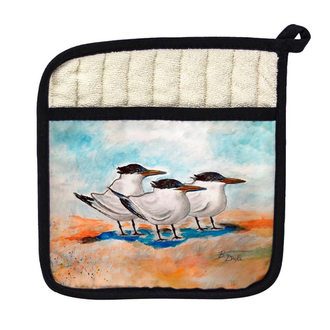 Three Terns Pot Holder - 9x9