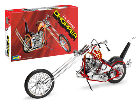 Revell 17326 L.A. Street Chopper 1:8 Scale 107-Piece Skill Level 5 Model Motorcycle Bike Building Kit