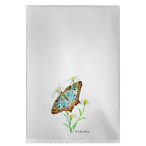 Betsy Drake GT764 Peacock Butterfly Guest Towel