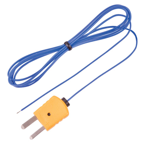 REED Instruments TP-01-NIST Beaded Thermocouple Wire Probe, Type K, -40 to 482°F (-40 to 250°C),