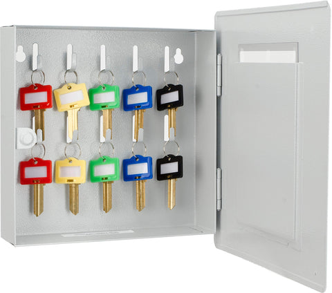 Barska CB13060 4"X 6" Picture Wall Mount Photo Frame Key Cabinet,Grey, 8.75" x 2.00" x 8.75"