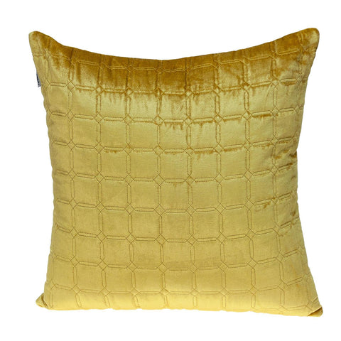 Parkland Collection Marrisa Transitional Yellow Throw Pillow