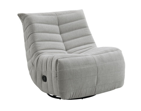 Talmon Glider Recliner w/Swivel Oyster Chenille