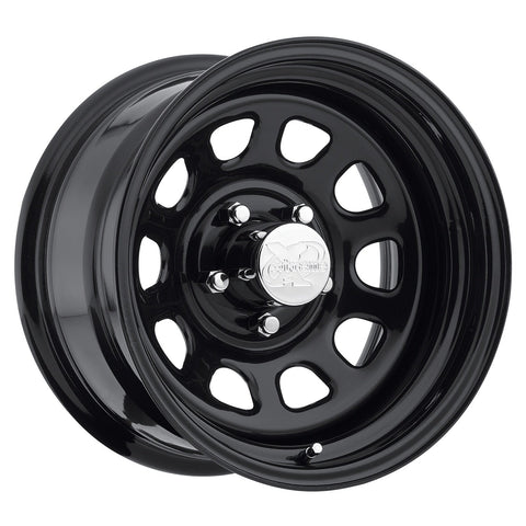 Pro Comp Steel Wheels 51-6873 Rock Crawler Series 51 Black Wheel Size 16x8 Bolt Pattern 5x5 Offset -6 Back Spacing 4.25 in. Gloss Black Rock Crawler Series 51 Black Wheel