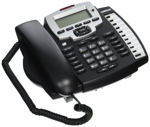 Cortelco ITT-9225 2-Line Speakerphone with Caller ID/Call Waiting,Black