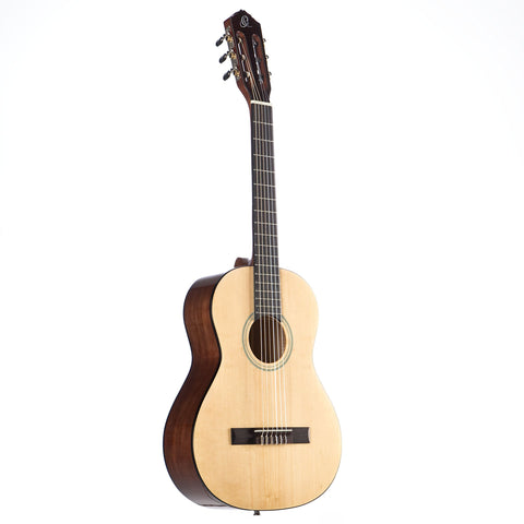 Ortega Guitars 6 String Student Series 3/4 Size Nylon Classical Guitar, Right (RST5-3/4)