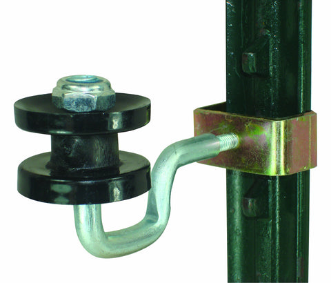 Field Guardian T-Post Polyrope Corner Insulator, Black