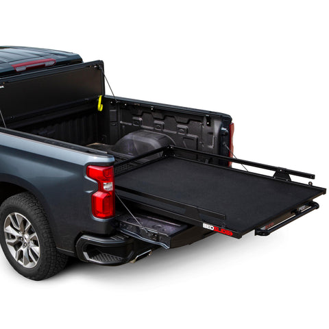 Bedslide 1500 Contractor Sliding Truck Bed Organizer, 78 x 48-Inch, Capacity 1500 lbs., Truck Bed Storage Tray, Black