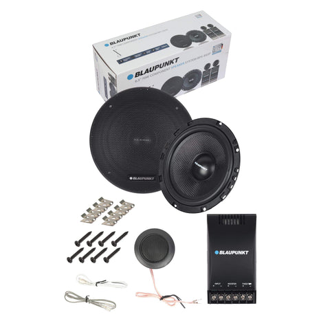 BLAUPUNKT BPSX65P X-Series 6.5 inch Speakers 35 Watts Rms 70 Watts Peak Electronic Device Component Sound System Enhancer