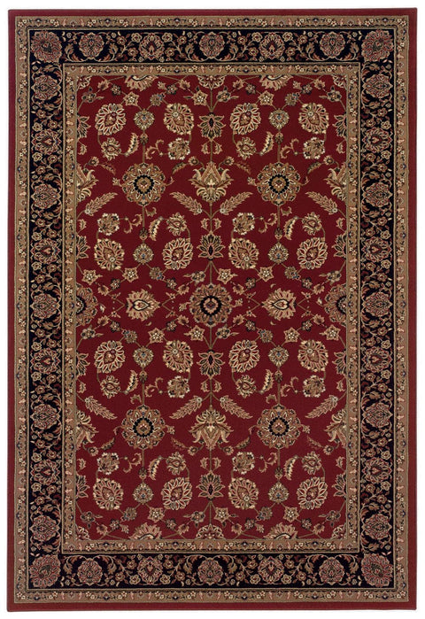 Oriental Weavers OW Sphinx Ariana Red/Black Rug Traditional Persian 6'7" x 9'6" (271C3) Kitchen & Dining