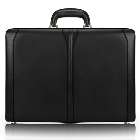 TURNER, Leather 4.5" Expandable Attaché Briefcase