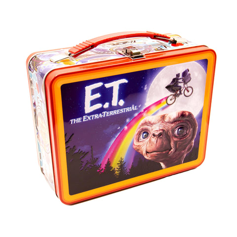 AQUARIUS E.T. The Extra-Terrestrial Fun Box — Retro Tin Storage Organizer Container Collectible Merchandise Gift for Kids and Teens