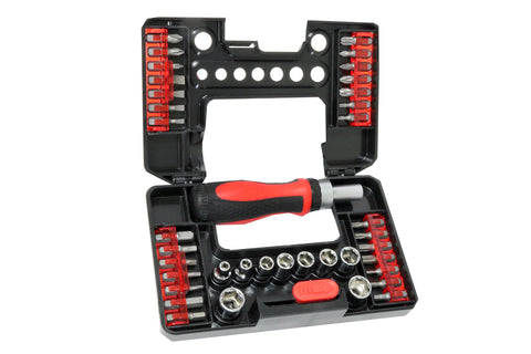 38 PCS SCREWDRIVER AND SOCKET SET