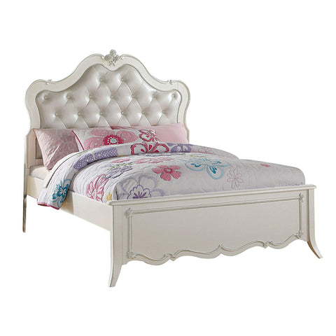 ACME Edalene Full Bed - - Pearl White